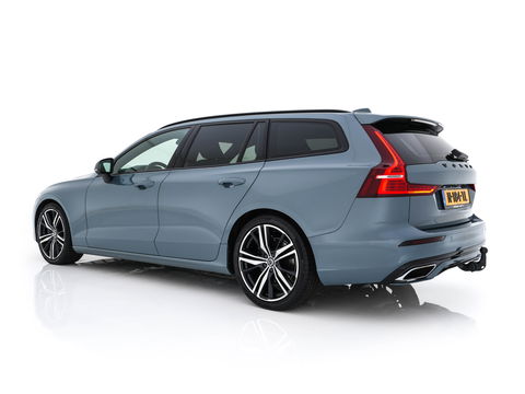 Volvo V60 2.0 B3 R-Design (INCL-BTW) *LEATHER-FABRIC | DIGI-COCKPIT | FULL-LED | MEMORY-PACK | HEATED-SPORTSEATS | LANE-ASSIST | NAVI-FULLMAP | CAMERA | DAB+ | PRIVACY-GLASS | ECC | PDC | TOWBAR | 19''ALU*