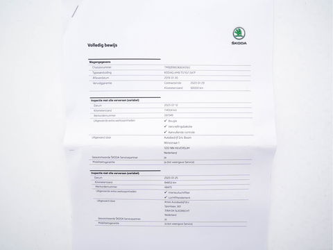 Škoda Kodiaq 1.5TSI Sportline ( 7-Pers.) Aut* LEATHER-MICROFIBRE | MEMORY-PACK | FULL-LED | ADAPTIVE-CRUISE | CAMERA | DAB+ | AMBIENT-LIGHT | KEYLESS | CARPLAY | HEATED-SPORTSEATS | DAB | SHIFT-PADDLES | 20 "ALU*