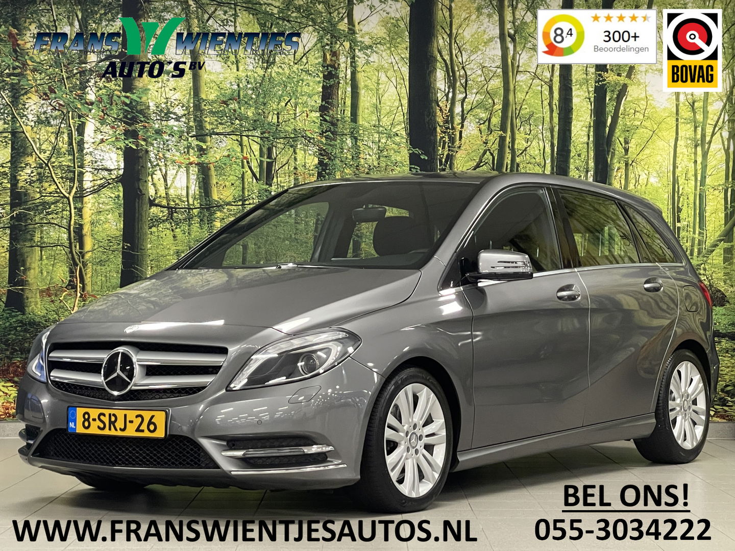 Mercedes-Benz B-Klasse 200 CDI Ambition | Automaat | Airconditioning | Parkeersensoren | Navigatie | Bluetooth | 17'' Lichtmetaal |