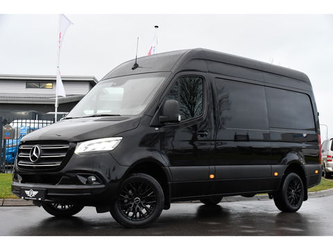 Mercedes-Benz Sprinter 316 2.2 CDI L2H2 Black Edition Adaptieve Cruise, 360 Camera, 10,5'' Mbux, Automaat, LED, 164pk, Stoelverwarming, Trekhaak, Uniek! VERKOCHT....