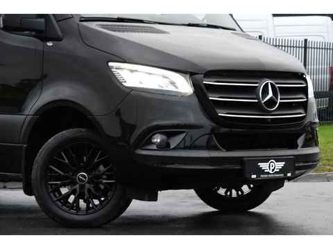 Mercedes-Benz Sprinter 316 2.2 CDI L2H2 Black Edition Adaptieve Cruise, 360 Camera, 10,5'' Mbux, Automaat, LED, 164pk, Stoelverwarming, Trekhaak, Uniek! VERKOCHT....
