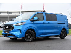 Ford Transit Custom 300 2.0 TDCI L2H1 Limited DC PB Edition Virtual, Cruise, Carplay, 2 x Schuifdeur, LED, 136pk, Automaat, Stuurverwarming, Stoelverwarming, Uniek!