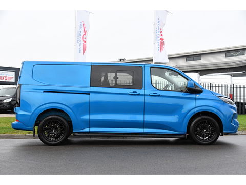 Ford Transit Custom 300 2.0 TDCI L2H1 Limited DC PB Edition Virtual, Cruise, Carplay, 2 x Schuifdeur, LED, 136pk, Automaat, Stuurverwarming, Stoelverwarming, Uniek!