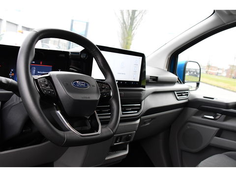 Ford Transit Custom 300 2.0 TDCI L2H1 Limited DC PB Edition Virtual, Cruise, Carplay, 2 x Schuifdeur, LED, 136pk, Automaat, Stuurverwarming, Stoelverwarming, Uniek!