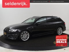 Audi A4 40 TFSI Sport S Line Black Edition | Stoelverwarming | Adaptive cruise | Keyless | Virtual Cockpit | Carplay | Half leder | Navigatie | Full LED | 19'' | Sportstoelen | Sfeerverlichting