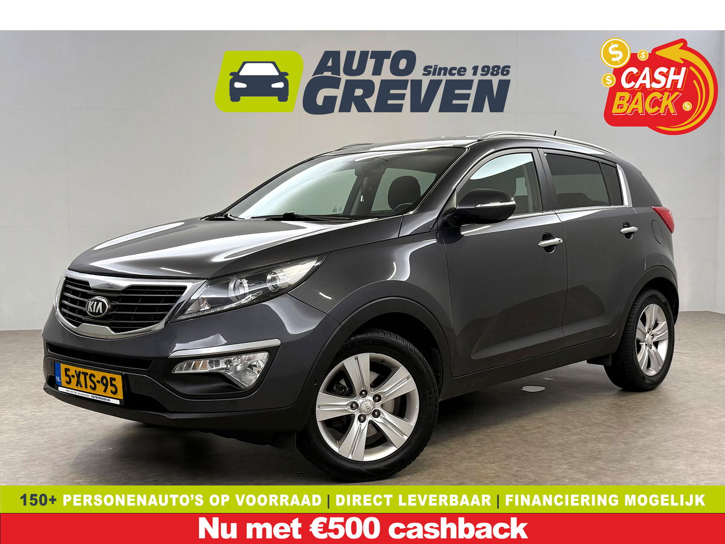 Kia Sportage 1.6 GDI Plus Pack | Camera | LED | Cruise | Clima | Navigatie | Parkeersens