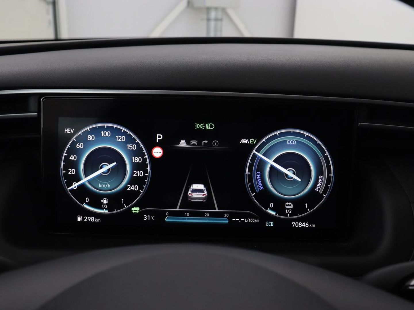 Hyundai Tucson 1.6 T-GDI PHEV Premium Sky 4WD | Panoramadak | Stoelventilatie | Leder | 360 Camera | Krell Audio | Adaptive cruise | Achterbankverwarming | Carplay | Memory | Plug In