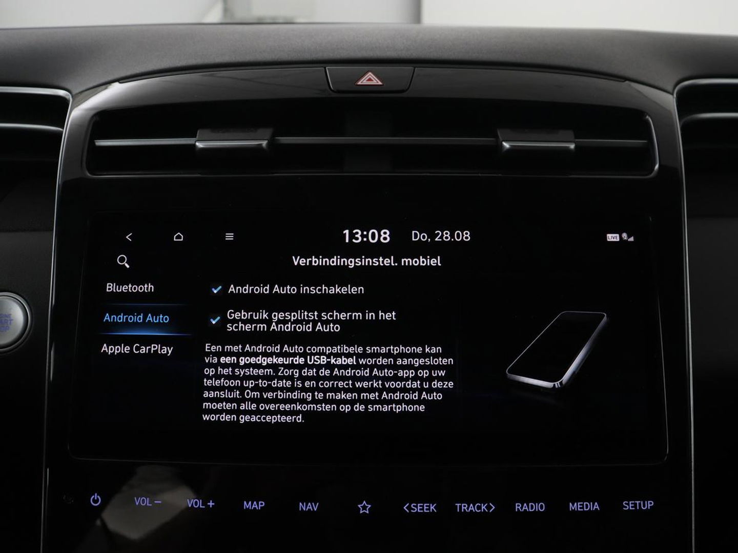 Hyundai Tucson 1.6 T-GDI PHEV Premium Sky 4WD | Panoramadak | Stoelventilatie | Leder | 360 Camera | Krell Audio | Adaptive cruise | Achterbankverwarming | Carplay | Memory | Plug In