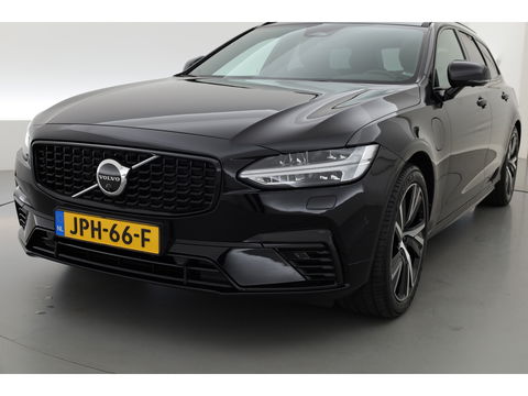 Volvo V90 2.0 T6 Plug-in hybrid AWD Plus Dark | Pano | Trekhaak elek. | 360 Cam. | Sport stoelen | H&K | ACC |