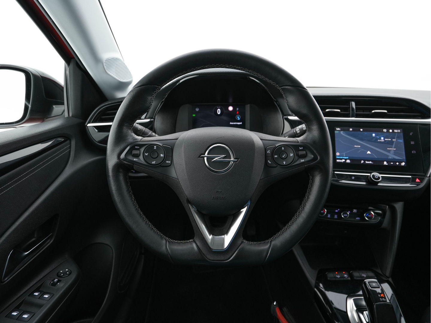 Opel CORSA-E Elegance 50 kWh [ 3-Fase ] {SOH-94%} (INCL-BTW) Aut. *FULL-LED | DIGI-COCKPIT | LEATHER-MICROFIBRE | NAVI-FULLMAP |  CAMERA | CARPLAY | ECC | KEYLESS | CRUISE | DAB | LANE-ASSIST | PDC | SPORT-SEATS | PRIVACY-GLASS | 16"ALU*