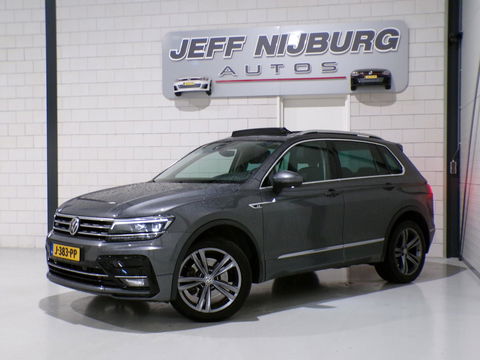 Volkswagen Tiguan 2.0 TSI DSG 4Motion Highline R-Line "Automaat" Pano Trekhaak Virtual Carplay Head-up Adaptive-cruise Blind-spot