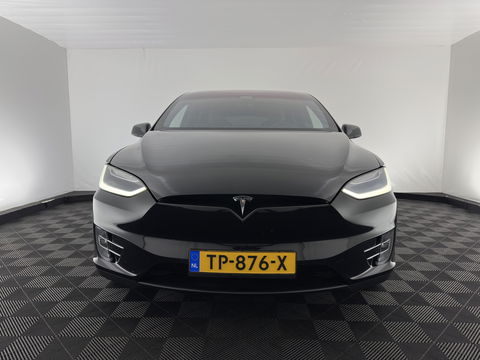 Tesla Model X 100D Black-Line AWD [ 3-Fase ] { SOH-86% } Aut. *PANO-WINDOW | AUTO-PILOT | VEGAN-LEATHER | NAVI-FULLMAP | FULL-LED | AIR-SUSPENSION | DIGI-COCKPIT | KEYLESS | DAB+ | HEATED-SPORTSEATS | PRIVACY-GLASS | TOPVIEW | TOWBAR | 22"ALU*