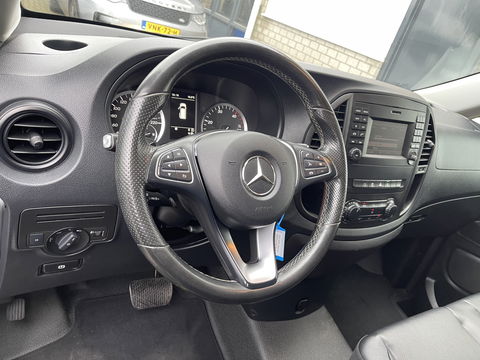 Mercedes-Benz Vito 114 CDI automaat Extra Lang L3 DC 6 persoons Tourer / vaste prijs rijklaar € 27.950 marge / lease vanaf € 456 / airco / cruise / navigatie / camera / dubbele schuifdeur !