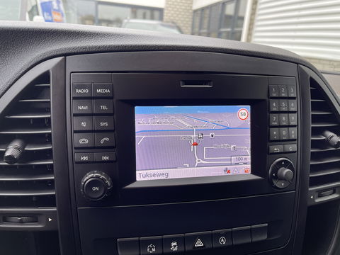 Mercedes-Benz Vito 114 CDI automaat Extra Lang L3 DC 6 persoons Tourer / vaste prijs rijklaar € 27.950 marge / lease vanaf € 456 / airco / cruise / navigatie / camera / dubbele schuifdeur !