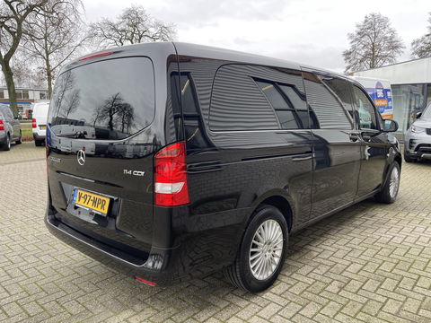 Mercedes-Benz Vito 114 CDI automaat Extra Lang L3 DC 6 persoons Tourer / vaste prijs rijklaar € 27.950 marge / lease vanaf € 456 / airco / cruise / navigatie / camera / dubbele schuifdeur !