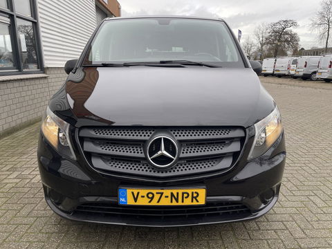 Mercedes-Benz Vito 114 CDI automaat Extra Lang L3 DC 6 persoons Tourer / vaste prijs rijklaar € 27.950 marge / lease vanaf € 456 / airco / cruise / navigatie / camera / dubbele schuifdeur !
