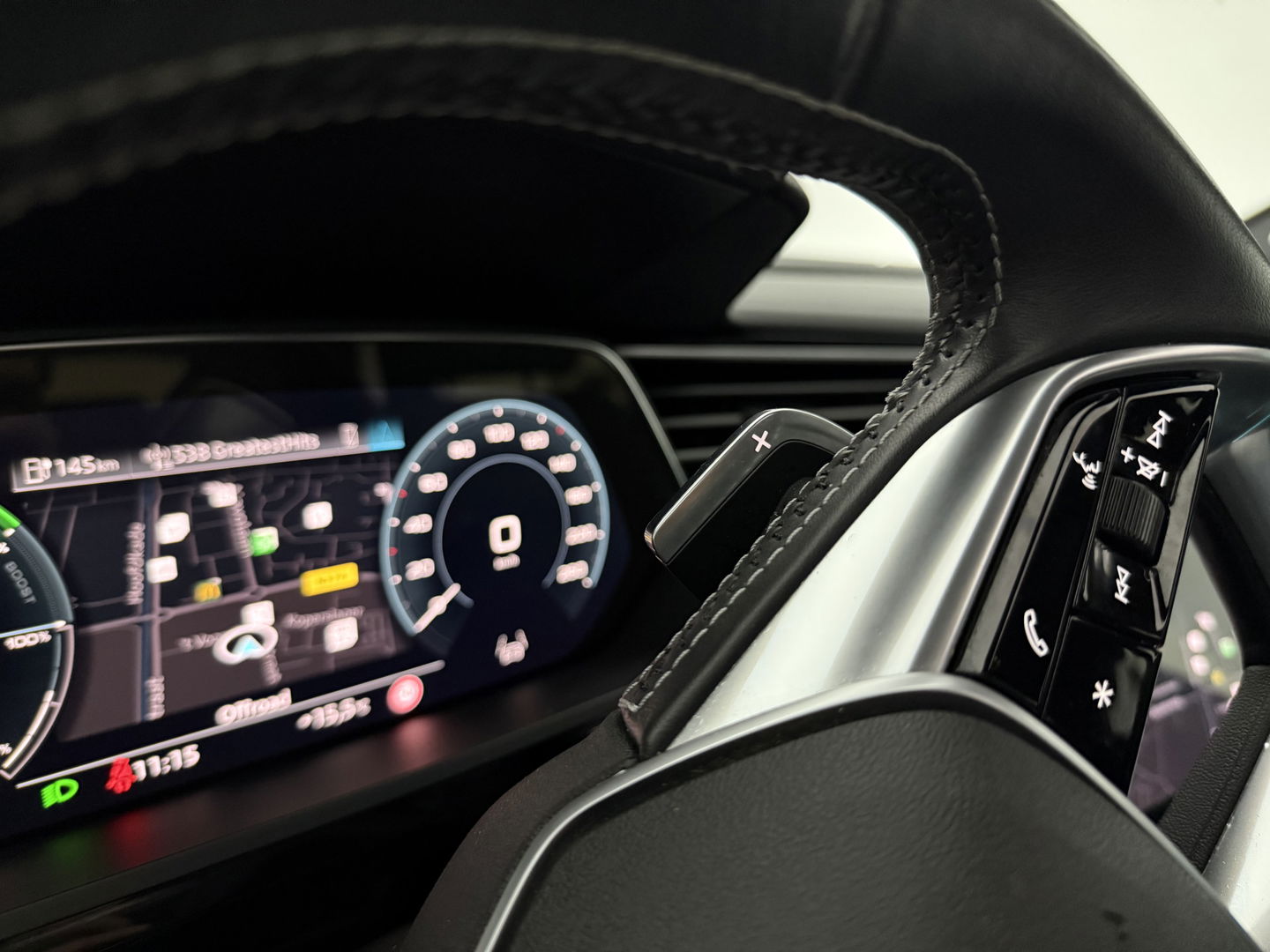 Audi e-tron 55 Quattro S-line 408PK 95 kWh | SOH 86% | Snelladen | Pano | Memory | Sfeer | 360° | Trekh. | Virtual | Carplay | NAP