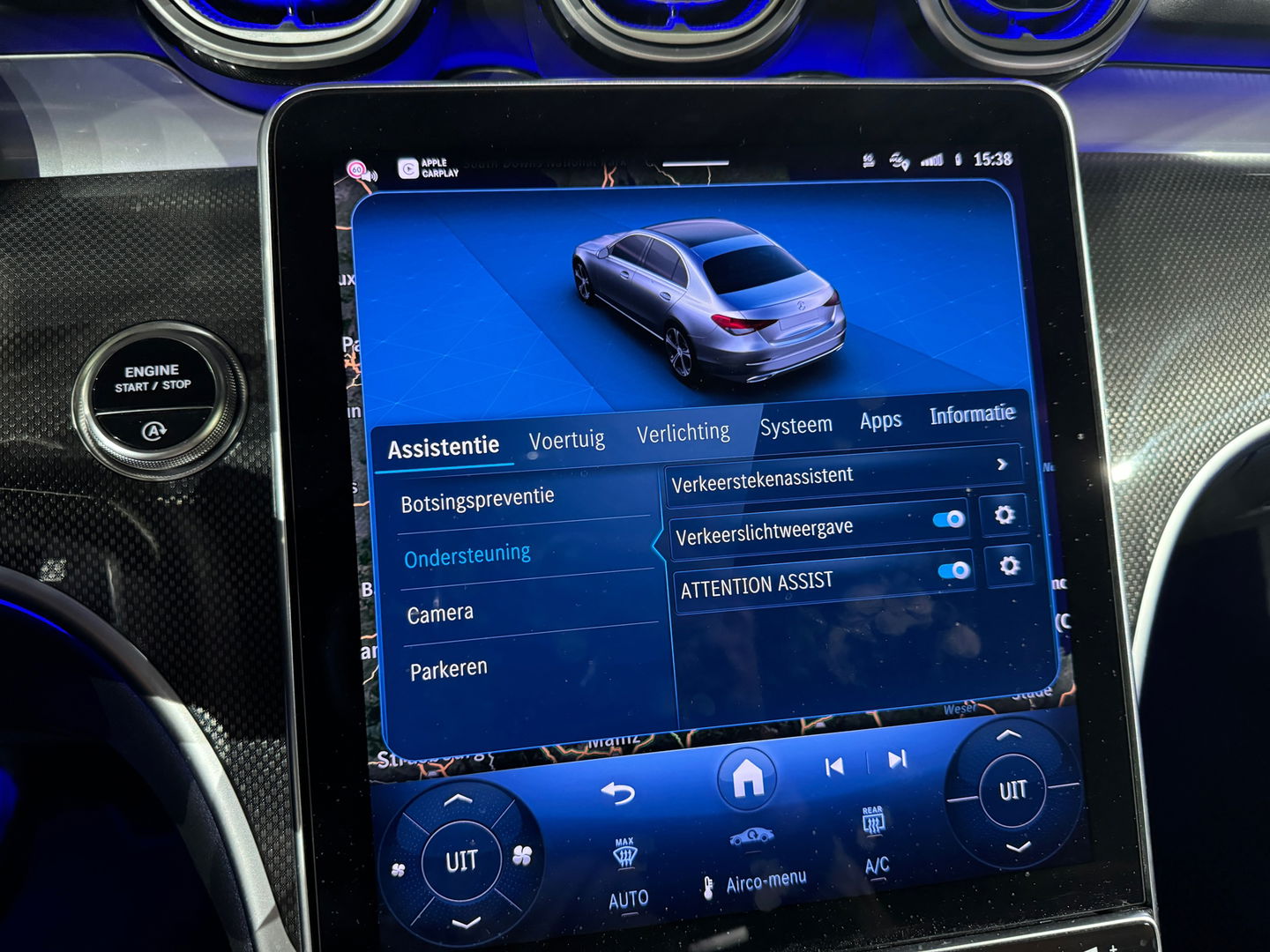 Mercedes-Benz C-Klasse 200 d AMG Pano|Memory|Burmester|360Cam