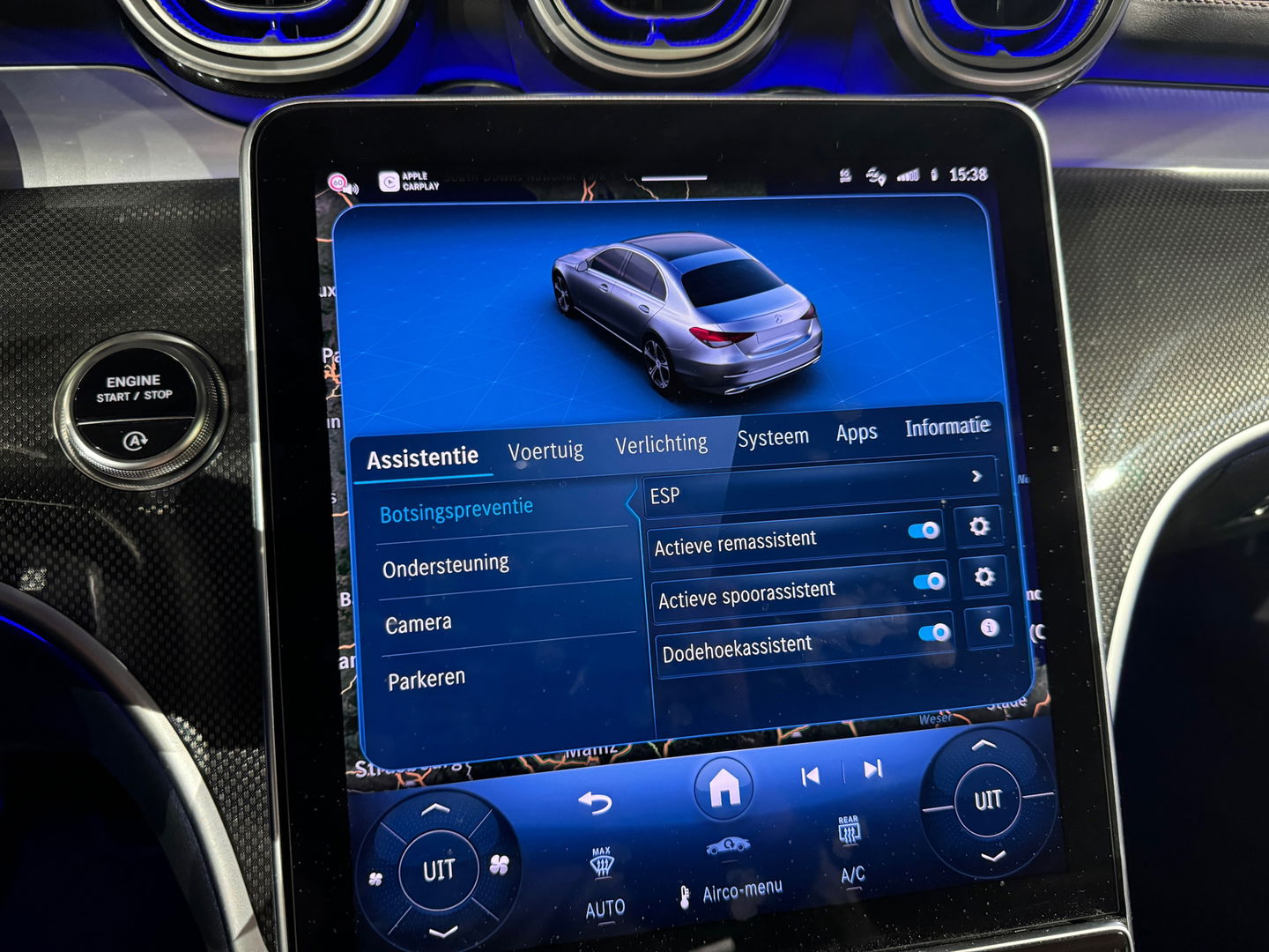 Mercedes-Benz C-Klasse 200 d AMG Pano|Memory|Burmester|360Cam