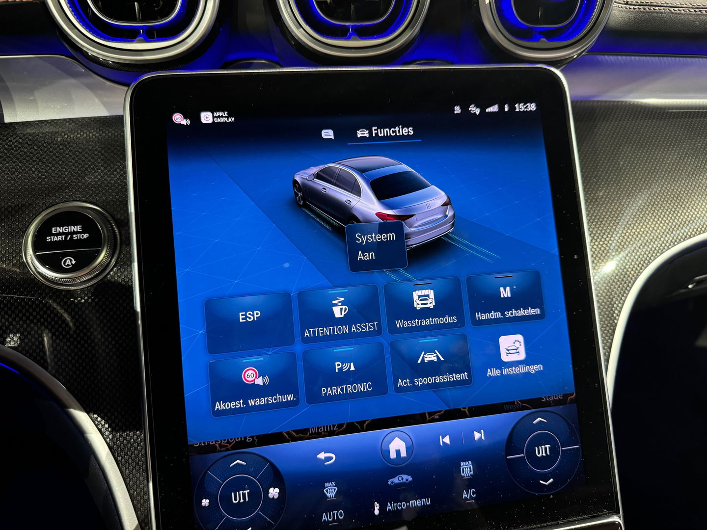 Mercedes-Benz C-Klasse 200 d AMG Pano|Memory|Burmester|360Cam