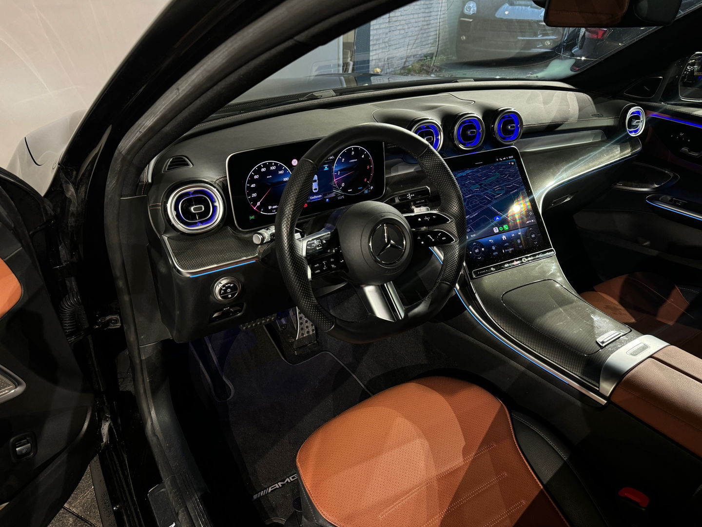 Mercedes-Benz C-Klasse 200 d AMG Pano|Memory|Burmester|360Cam