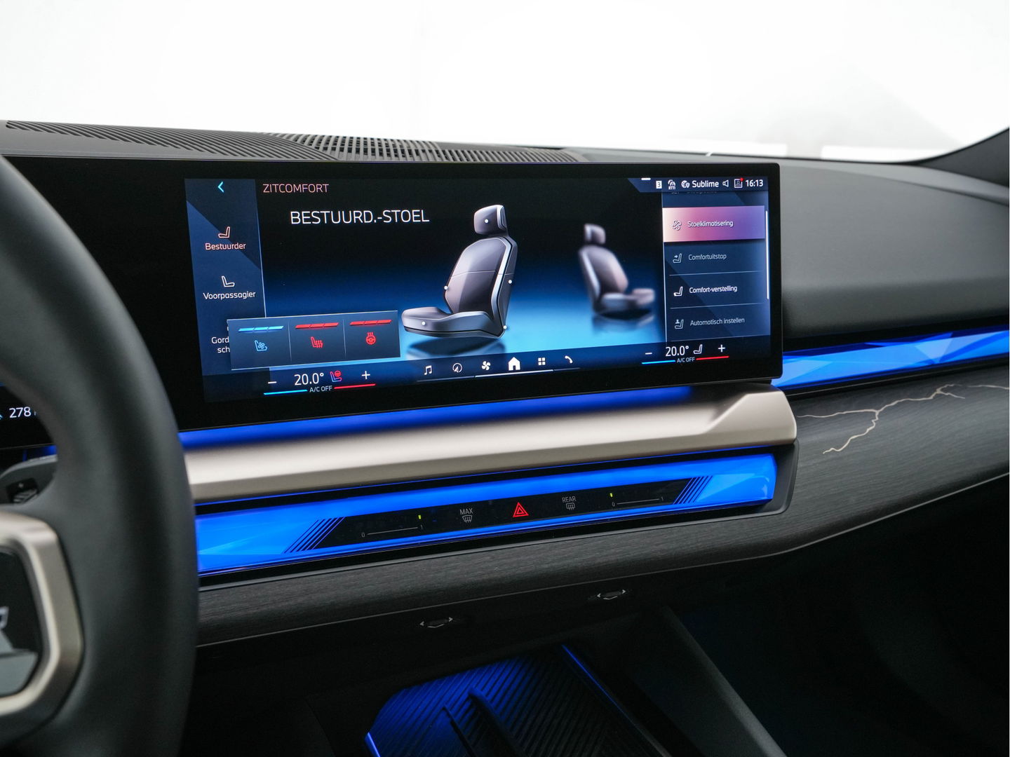 BMW i5 eDrive 40 M-Sport 84 kWh [ 3-Fase ] { SOH-96% } (INCL-BTW) *PANO | HEAD-UP | TWO-TONE-LUXURY-LEATHER | FULL-LED | BLIND-SPOT | HARMAN-KARDON-SURROUND | COMFORTSEATS |  WIDESCREEN-DIGICOCKPIT | AMBIENT-LIGHT | KEYLESS | TOPVIEW | DAB | ...