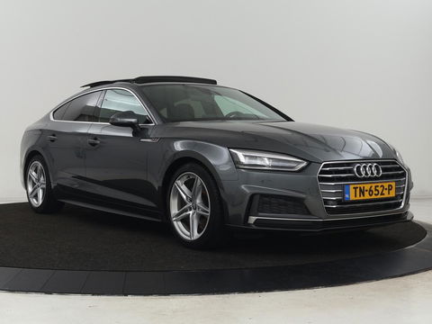 Audi A5 2.0 TFSI MHEV Sport S-line Edition | Panoramadak | Leder | Stoelverwarming | Camera | Memory | Navigatie | Full LED | Climate control | Bluetooth | Cruise control