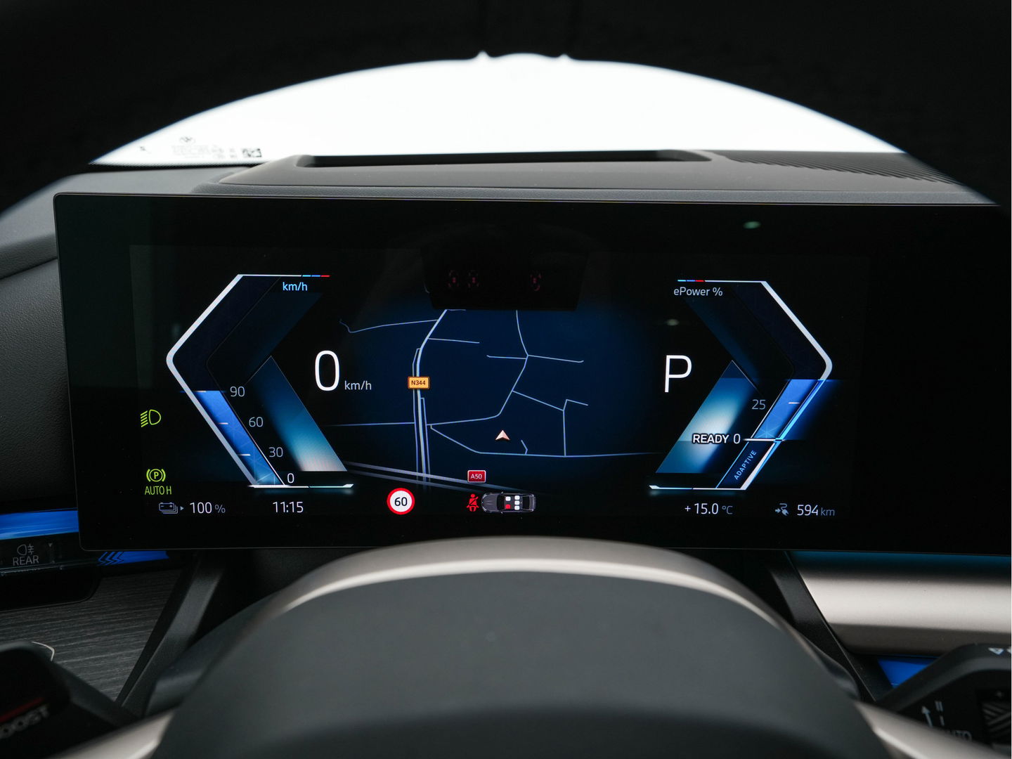 BMW i5 eDrive 40 M-Sport 84 kWh [ 3-Fase ] { SOH-96% } (INCL-BTW) *PANO | HEAD-UP | TWO-TONE-LUXURY-LEATHER | FULL-LED | BLIND-SPOT | HARMAN-KARDON-SURROUND | COMFORTSEATS |  WIDESCREEN-DIGICOCKPIT | AMBIENT-LIGHT | KEYLESS | TOPVIEW | DAB | ...