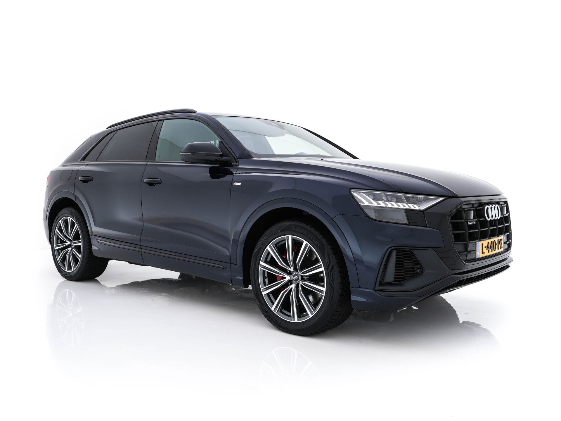 Audi Q8 60 TFSI e quattro Competition (INCL-BTW) *AUT | VOLLEDER | BANG/OLUFSEN-SURROUND | ADAPTIVE-CRUISE | NAVI-FULLMAP | HD-MATRIX-LED | MEMORY-PACK | KEYLESS | CAMERA | VIRTUAL-COCKPIT | AIR-SUPENSION | 21INCH ALU*