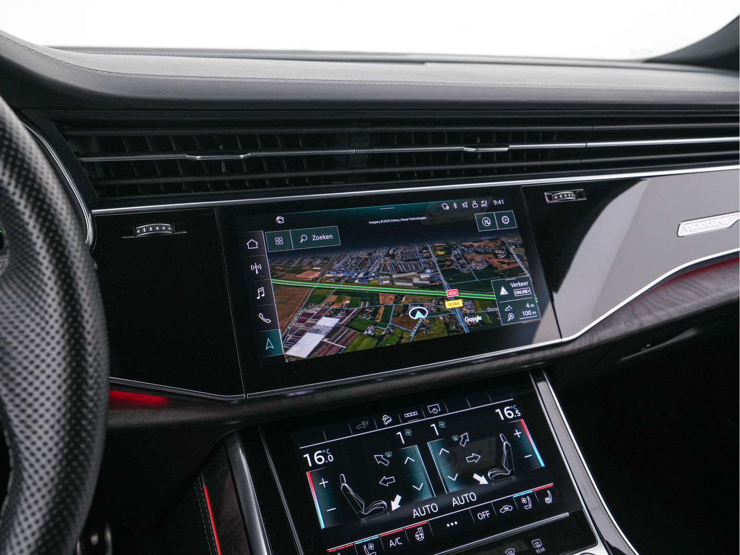 Audi Q8 60 TFSI e quattro Competition (INCL-BTW) *AUT | VOLLEDER | BANG/OLUFSEN-SURROUND | ADAPTIVE-CRUISE | NAVI-FULLMAP | HD-MATRIX-LED | MEMORY-PACK | KEYLESS | CAMERA | VIRTUAL-COCKPIT | AIR-SUPENSION | 21INCH ALU*