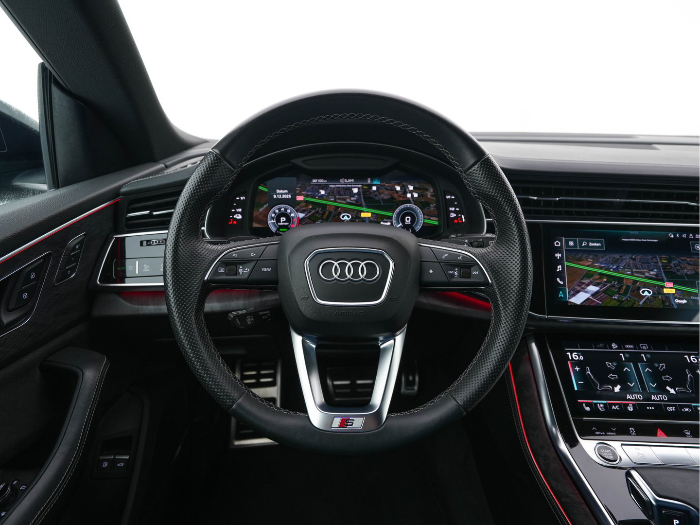 Audi Q8 60 TFSI e quattro Competition (INCL-BTW) *AUT | VOLLEDER | BANG/OLUFSEN-SURROUND | ADAPTIVE-CRUISE | NAVI-FULLMAP | HD-MATRIX-LED | MEMORY-PACK | KEYLESS | CAMERA | VIRTUAL-COCKPIT | AIR-SUPENSION | 21INCH ALU*