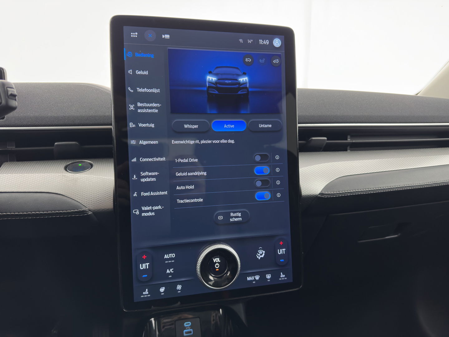 Ford Mustang Mach-E RWD 75 kWh [3-Fase ] {SOH-90%} (INCL-BTW) Aut.*LUXURY-LEATHER | FULL-LED | DAB | DIGI-COCKPIT | KEYLESS | NAVI-FULLMAP | CARPLAY | HEATED-COMFORTSEATS | TOPVIEW |  ADAPTIVE-CRUISE | PRIVACY-GLASS | 18'' ALU*