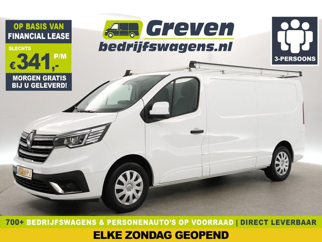 Renault Trafic - 2.0 dCi T30 L2H1 | Airco | Cruise | Carplay | 3-Zits | Trekh. | Imperiaal | Parkeersens.