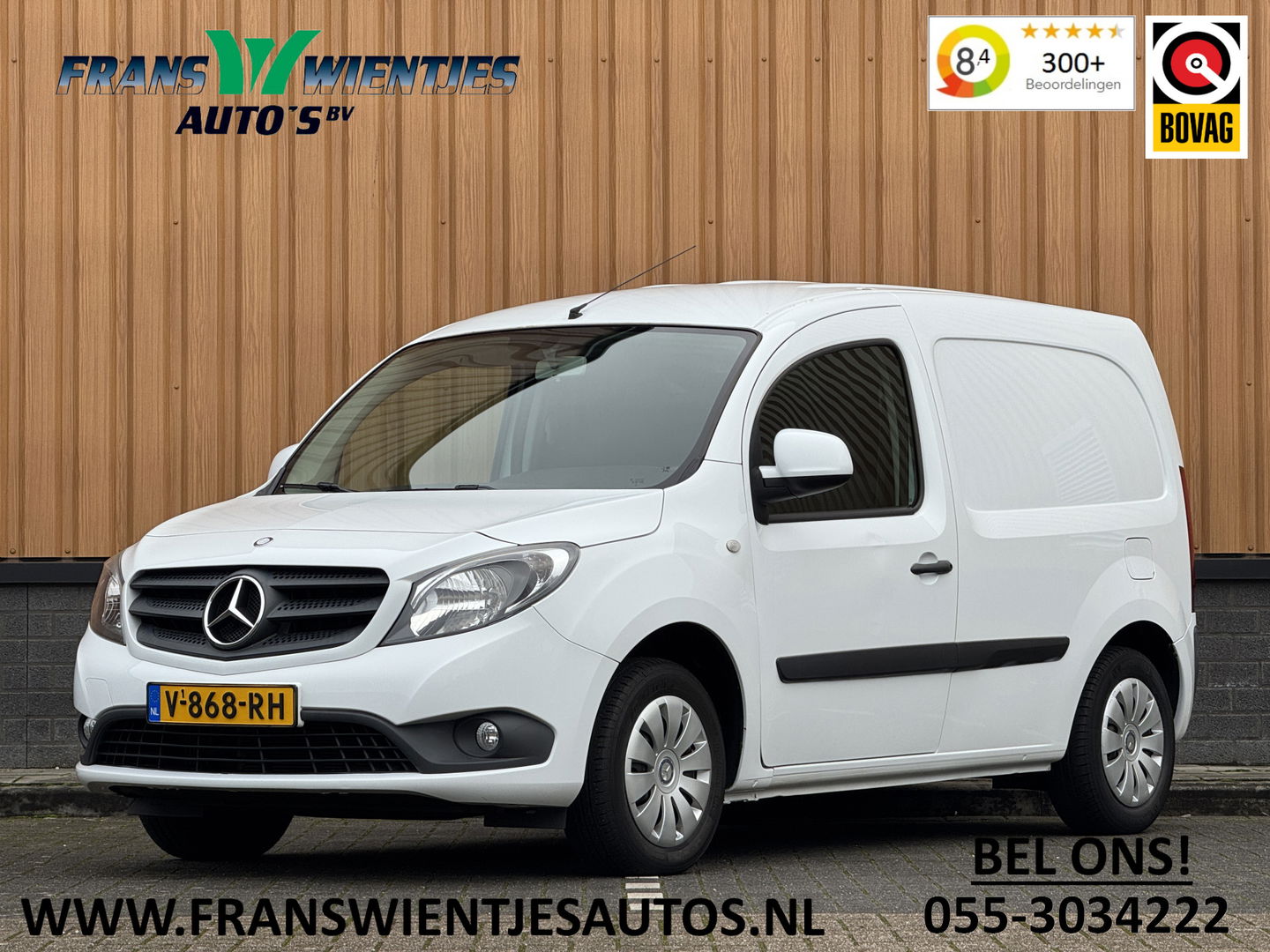 Mercedes-Benz Citan 108 CDI BlueEFFICIENCY | Bluetooth | Cruise Control | Airconditioning | Tussenschot met Ruit | Achterdeuren |