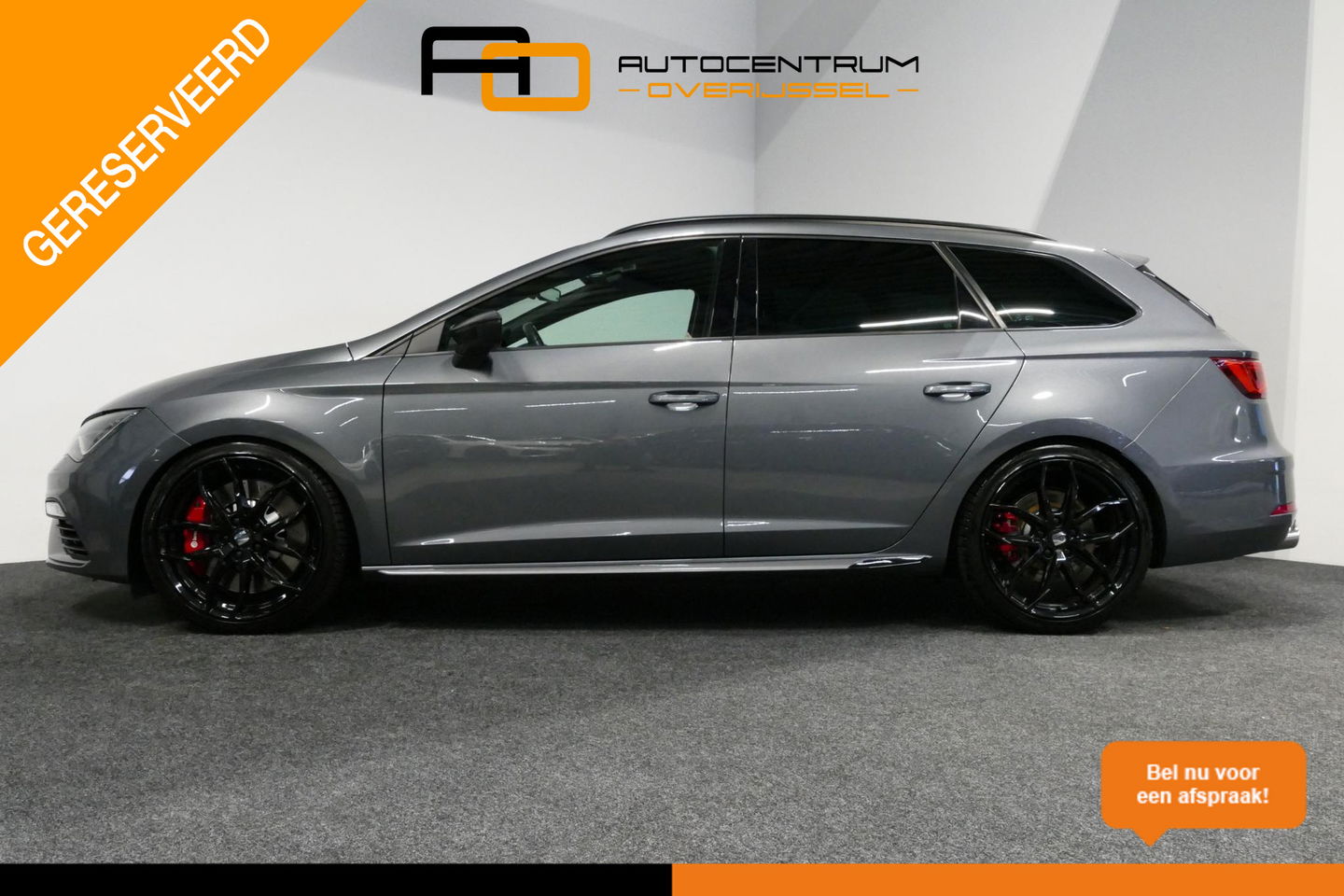SEAT Leon ST 2.0 TSI 4DRIVE CUPRA / ABT Tuning / JE Design uitlaatsysteem / Brembo /  Performance Pack / Stoelverwarming / Apple Carplay - Android Auto / BEATS Audio Systeem / Achteruitrijcamera / 19'' LMV / Sfeerverlichting / DCC (Adaptive onderstel) / Cruise Cont