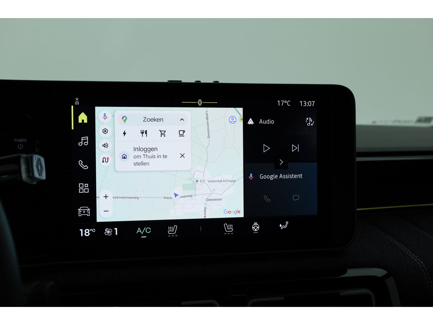 Renault 5 comfort range iconic cinq 52 kWh | Navi | Stoel- Stuurverw. | Adapt. Cruise | Camera | 18'' | Apple CarPlay