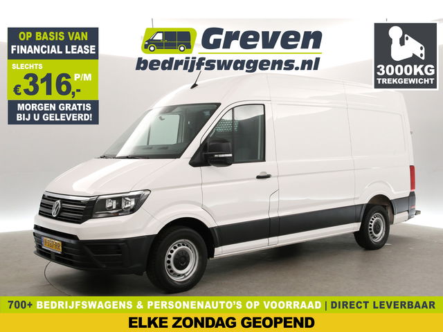 Volkswagen Crafter - 35 2.0 TDI L3H3 | Euro6 | 140PK | 3000kg Trekgew. | Trekh. | Airco | Cruise