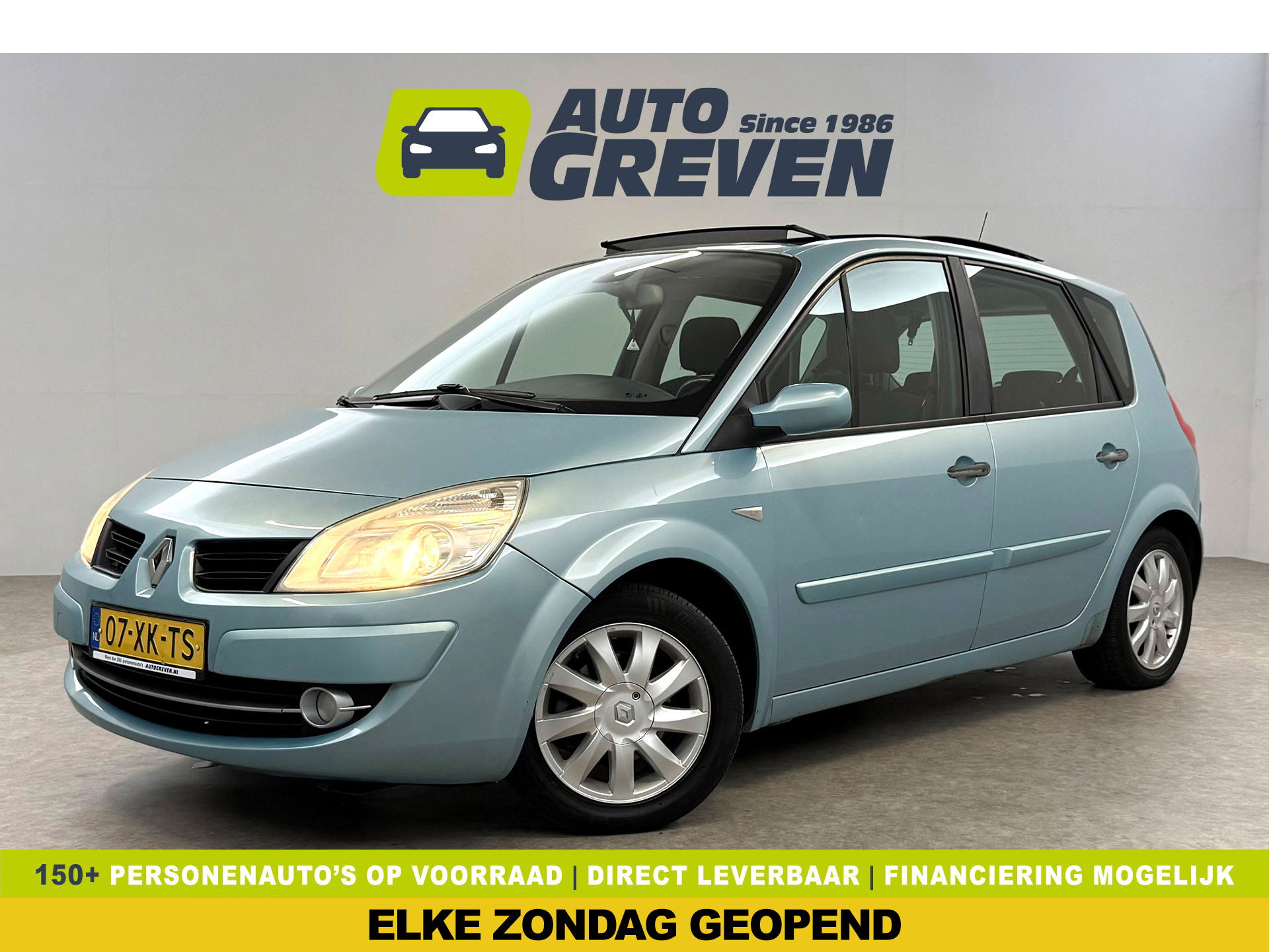 Renault Scénic 1.6-16V Tech Line | Panoramadak | Navigatie | Airco | Cruise | Parkeersens. | NAP