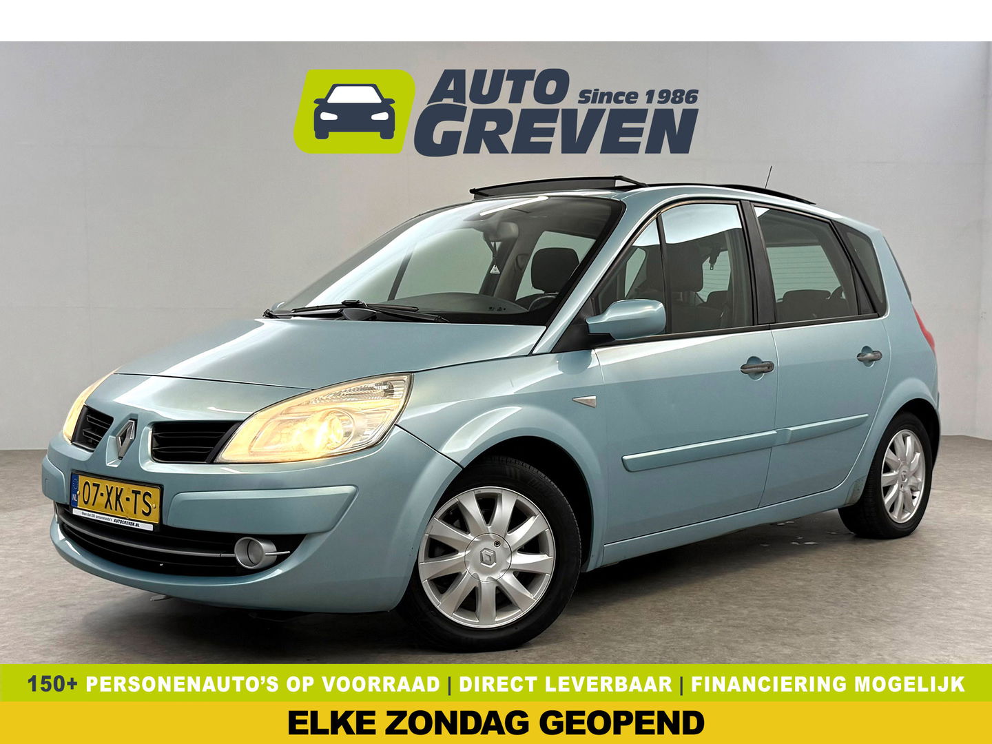 Renault Scénic 1.6-16V Tech Line | Panoramadak | Navigatie | Airco | Cruise | Parkeersens. | NAP