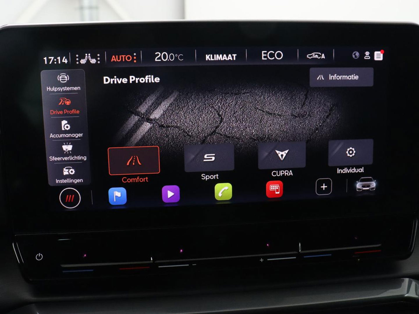 CUPRA Leon 1.4 eHybrid VZ | 245pk | Leder | Stoelverwarming | Camera | Carplay | Memory | Sfeerverlichting | Navigatie | Adaptive cruise | Keyless | Sportstoelen | Full LED | 19'' | PHEV | Plug In