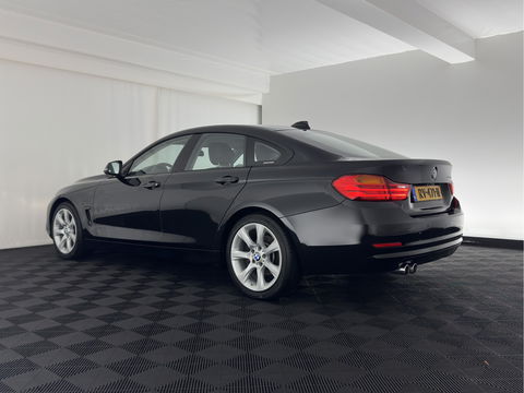 BMW 4 Serie Gran Coupé 420d Centennial High Executive (INCL-BTW) Aut. *NAVI-FULLMAP | FULL-LEATHER | HEATED- COMFORTSEATS | ECC | BI-XENON | KEYLESS | MEMORY-PACK | PDC | 18'' ALU*