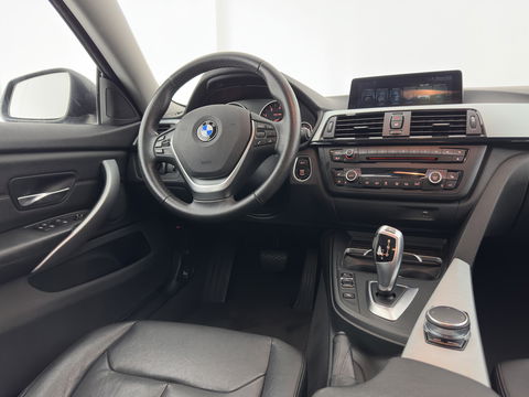 BMW 4 Serie Gran Coupé 420d Centennial High Executive (INCL-BTW) Aut. *NAVI-FULLMAP | FULL-LEATHER | HEATED- COMFORTSEATS | ECC | BI-XENON | KEYLESS | MEMORY-PACK | PDC | 18'' ALU*