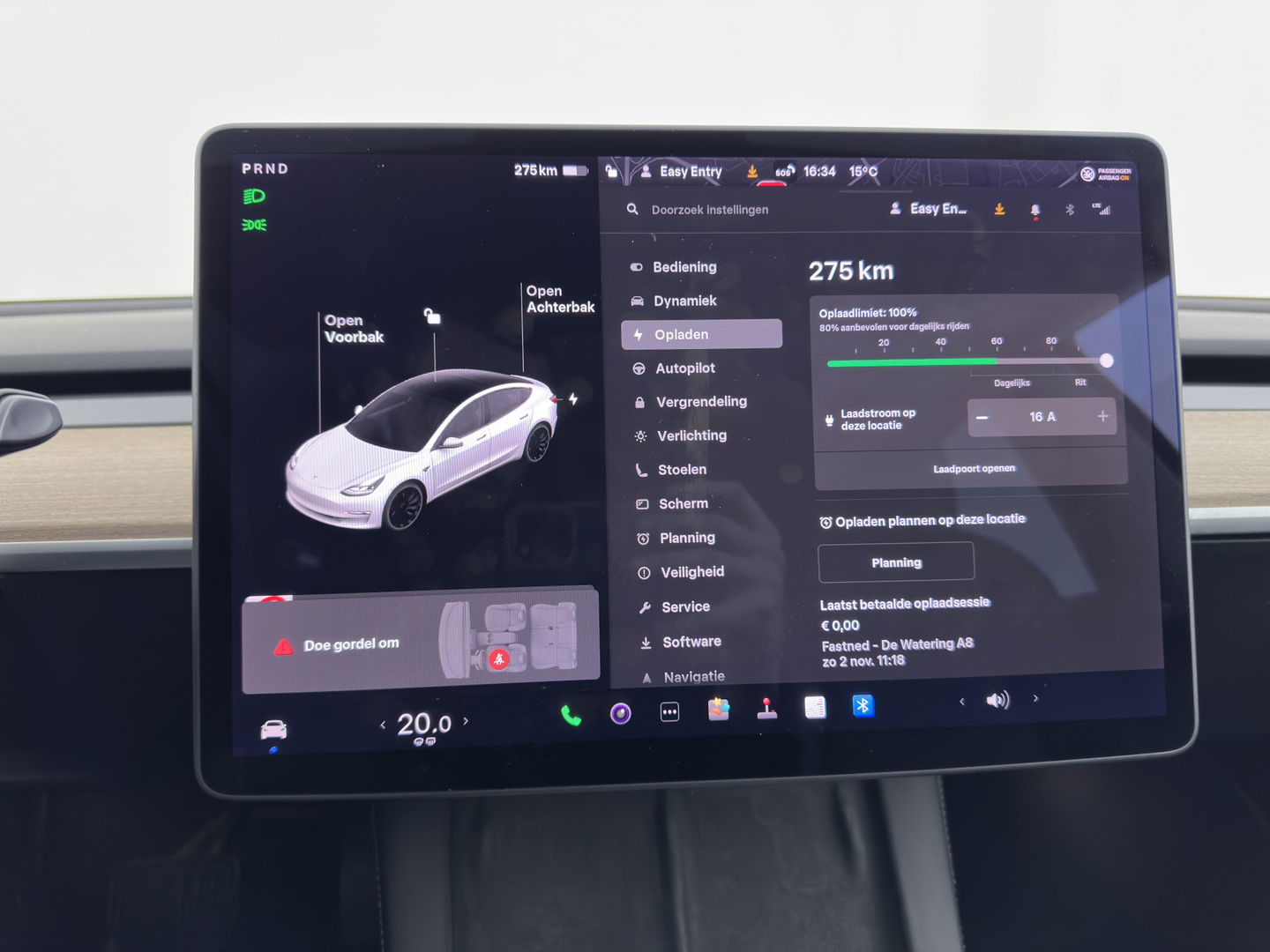 Tesla Model 3 Long Range AWD 75 kWh [3-Fase] {SOH-86%} (INCL-BTW)  Aut. *HEATPUMP | PANO | AUTO-PILOT | LUXURY-LEATHER | KEYLESS | FULL-LED | MEMORY-PACK | SURROUND-VIEW | DAB | CARPLAY | DIGI-COCKPIT | LANE-ASSIST | COMFORT-SEATS | 18"ALU*