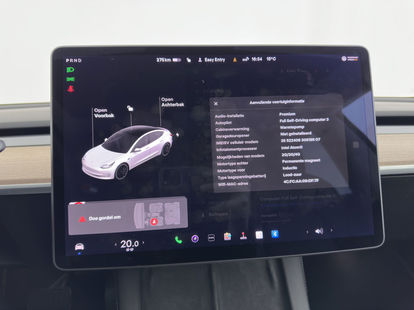 Tesla Model 3 Long Range AWD 75 kWh [3-Fase] {SOH-86%} (INCL-BTW)  Aut. *HEATPUMP | PANO | AUTO-PILOT | LUXURY-LEATHER | KEYLESS | FULL-LED | MEMORY-PACK | SURROUND-VIEW | DAB | CARPLAY | DIGI-COCKPIT | LANE-ASSIST | COMFORT-SEATS | 18"ALU*