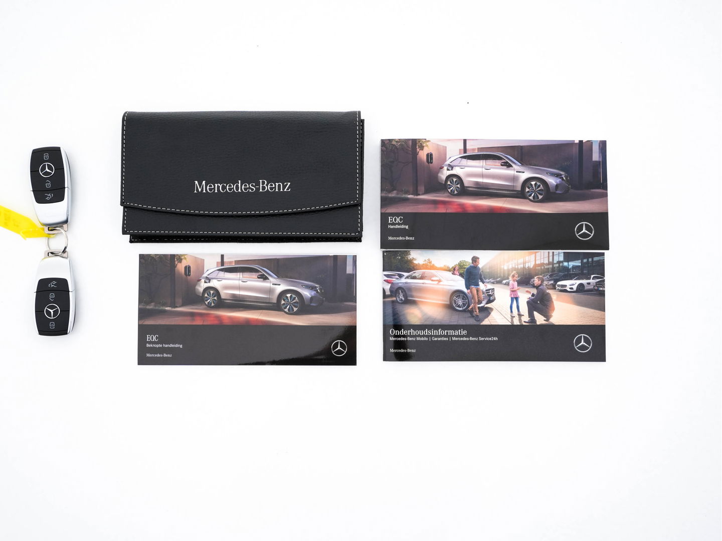 Mercedes-Benz EQC 400 4MATIC Business Solution 80 kWh (3-Fase) {SOH-93%} (INCL-BTW) *AUT | SUNROOF | WIDE-SCREEN-DIGI-COCKPIT | MEMORY-PACK | SURROUND-VIEW | KEYLESS | ARTICO-FULL-LEATHER | SPORT-SEATS | DAB+ | 19 ''*