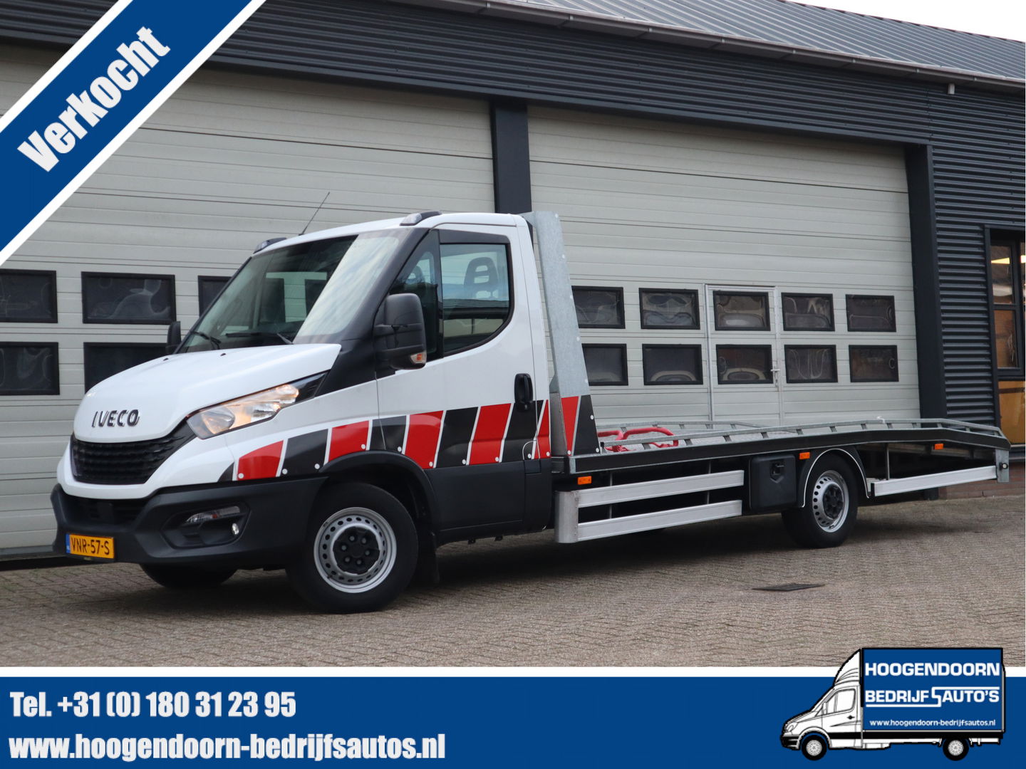 Iveco Daily 35S16 Euro 6 - Autotransporter - Oprijwagen - Lier - Cruise - Trekhaak