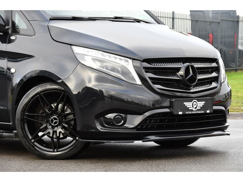 Mercedes-Benz Vito 114 CDI L2 Black Edition Camera, Cruise, Carplay, LED, 190pk, Automaat, Multimedia, Uniek!