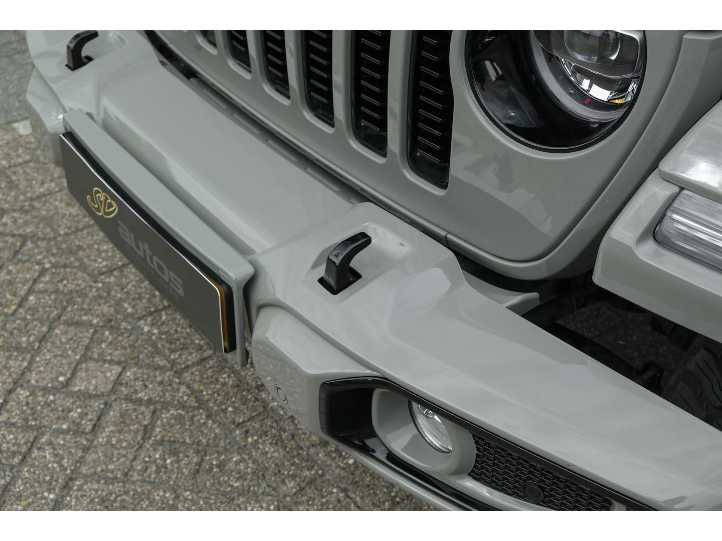 Jeep Wrangler BRUTE Richmond 380pk 4xe Hybrid Diamond leder Navigatie NLauto Stuur+stoelverwarming Clima Cruise 20" LMV CUSTOM!!