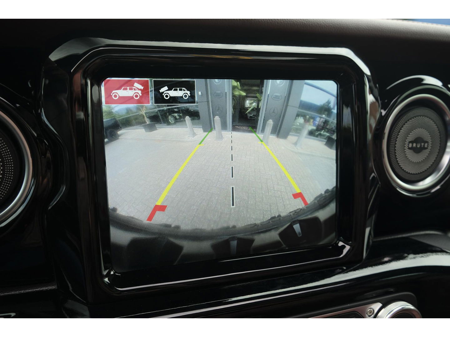 Jeep Wrangler BRUTE Richmond 380pk 4xe Hybrid Diamond leder Navigatie NLauto Stuur+stoelverwarming Clima Cruise 20" LMV CUSTOM!!