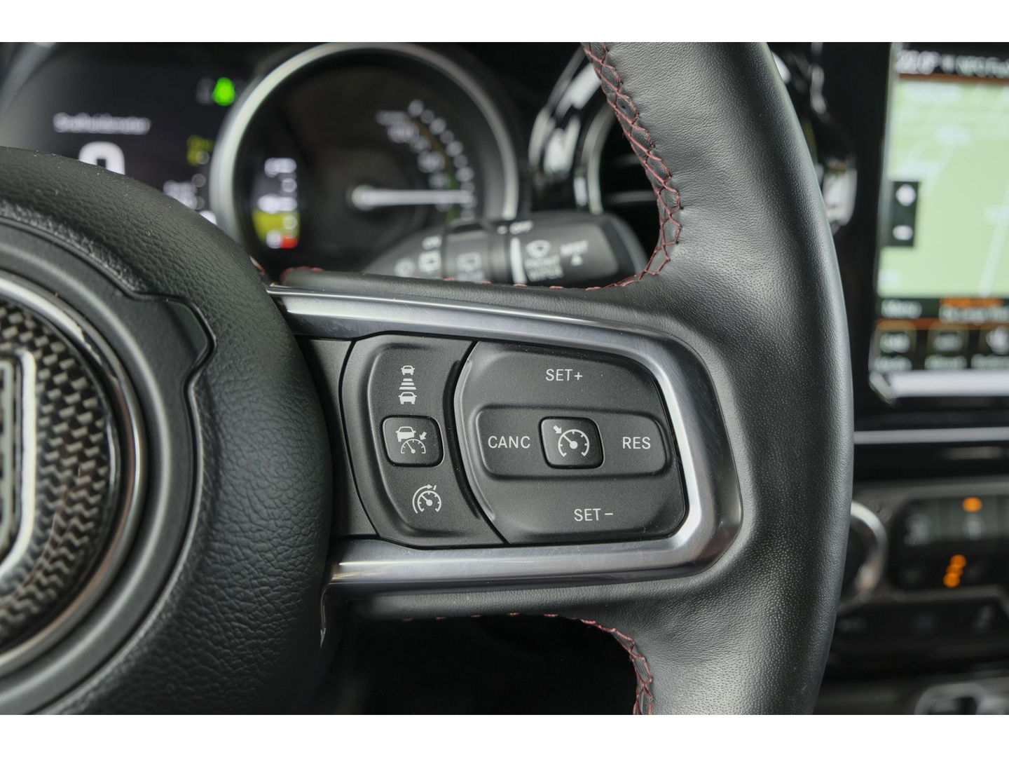 Jeep Wrangler BRUTE Richmond 380pk 4xe Hybrid Diamond leder Navigatie NLauto Stuur+stoelverwarming Clima Cruise 20" LMV CUSTOM!!